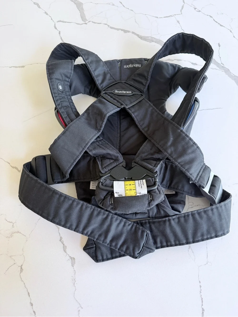 BabyBjorn Black Soft-Structured